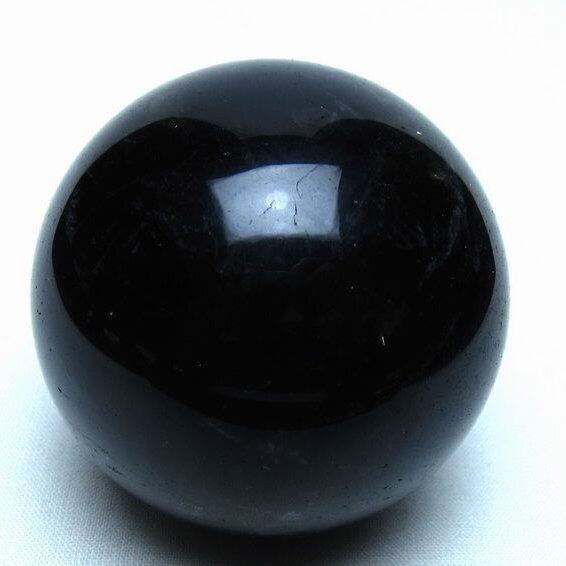 モリオン 黒水晶 丸玉 58mm 一点物 151-9591