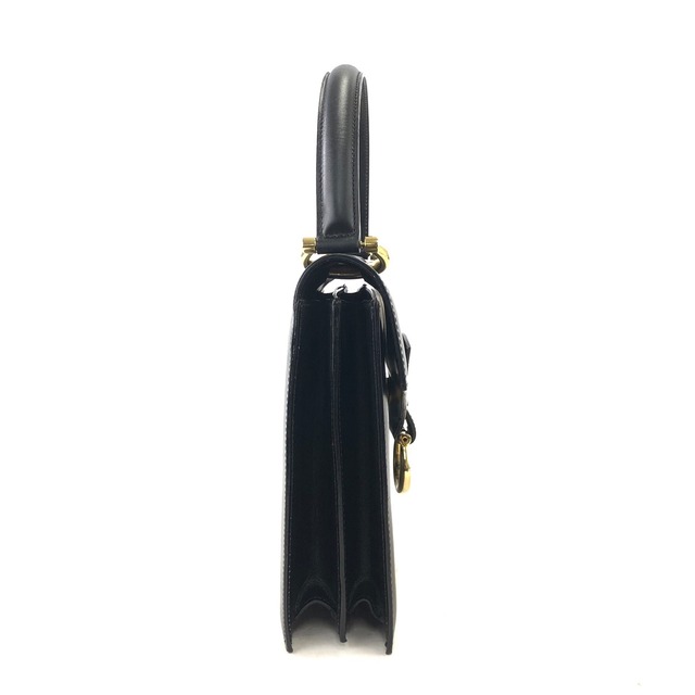 CELINE セリーヌ ホースビット レザー ハンドバッグ ブラック vintage ヴィンテージ オールド 8cz4dx