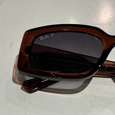 Ray Ban レイバン KILIANE BIO-BASED KEIJU ブラウン サングラス Ray Ban レイバン KILIANE BIO-BASED KEIJU ブラウン サングラス