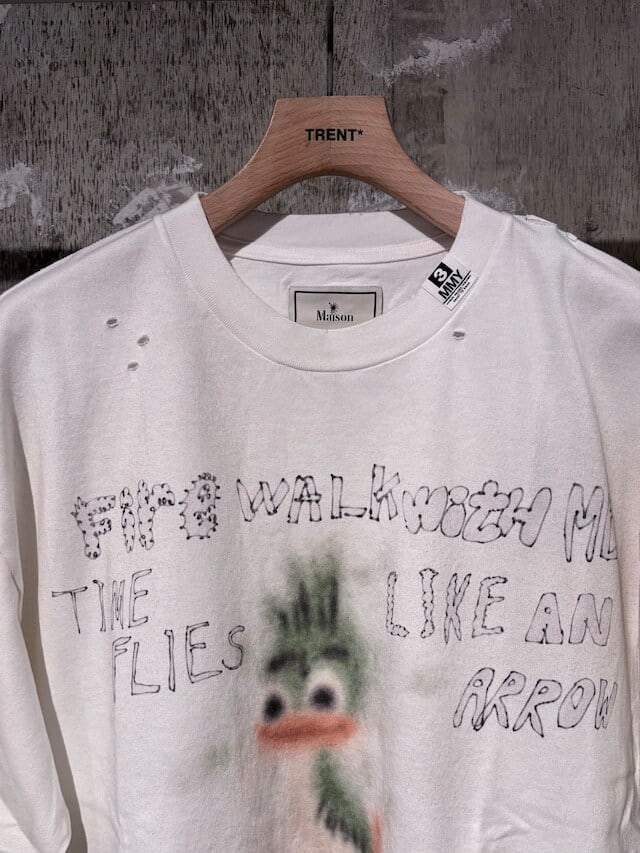 (ミハラヤスヒロ) MIHARA YASUHIRO distressed Tシャツ J14TS762 25SS】Maison MIHARA YASUHIRO ミハラヤスヒロ / J14TS752