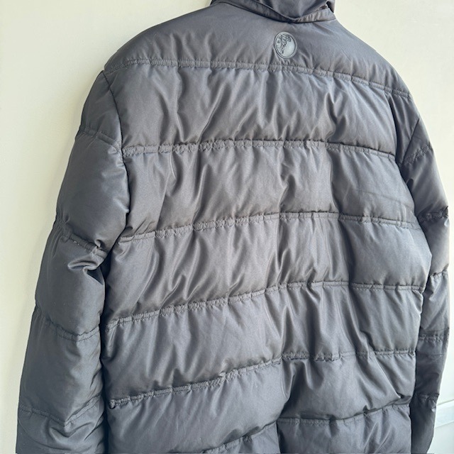 Gianni Versace ダウンジャケット 90s ブラック パファー ヴェルサーチ 古着 L〜XL 画像4