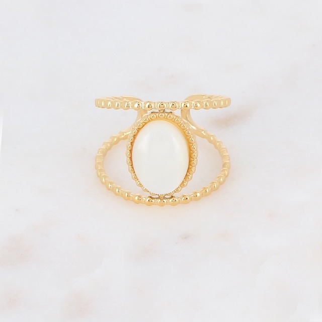 Special Price!!【ikita Paris】　天然石リング 4Color  S-IKR202401