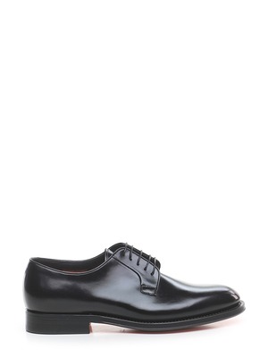 SANTONI サントーニ メンズ シューズ レザー・ラバー 黒