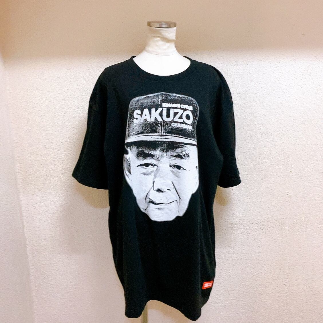 木梨サイクル 半袖Tシャツ 黒 作三 KINASHI CYCLE SAKUZO 美品