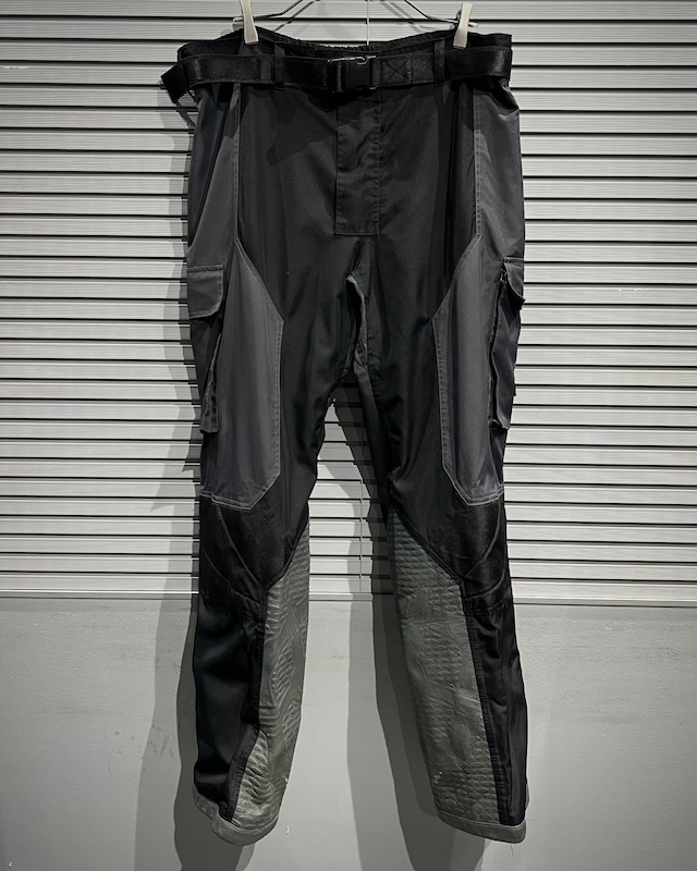 【X VINTAGE】Multi Fabric Switching Racing Pants