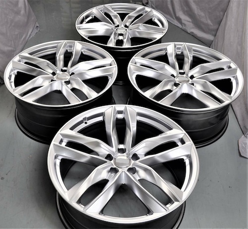 アウディ 20インチ 2017 S-LINE ハイパーシルバー ホイール4本セット AUDI A3 A4 A6 A8 S3 S4 S6 S8 RS3 RS4 RS6 TT1185