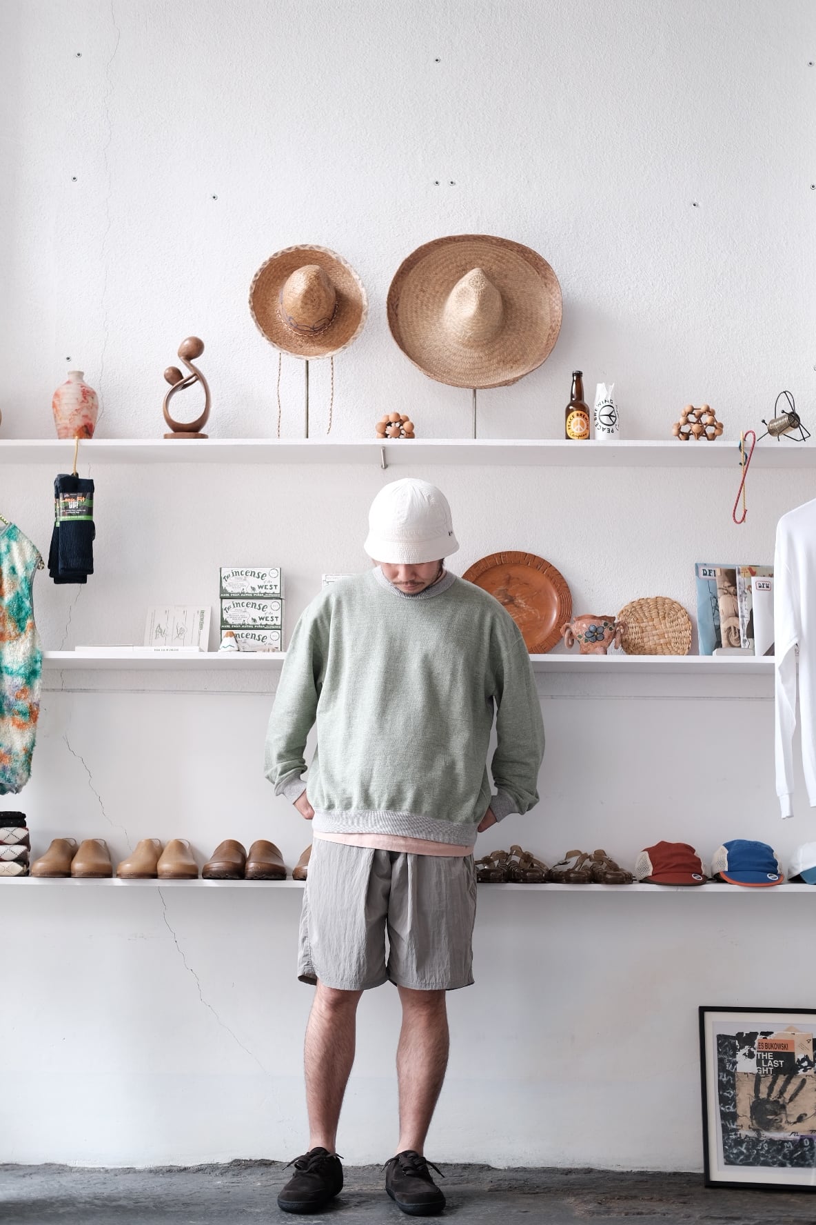 BROWN by 2-tacs＜ブラウンバイツータックス＞Loose shorts | Inhigh