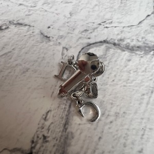 Dior ディオール 片耳 イヤリング シルバー A-9036
