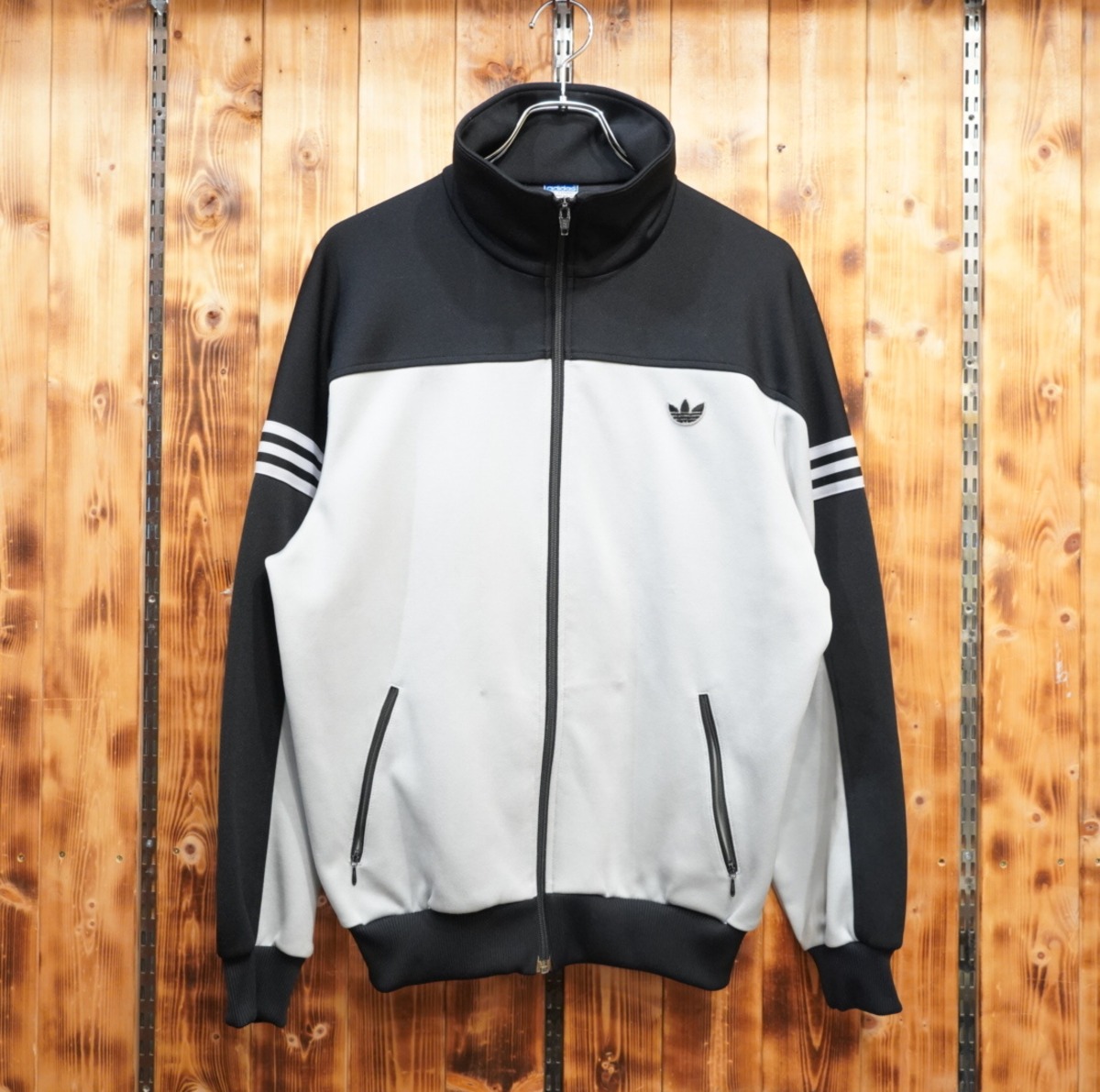 adidas◇60s/70s/デサント製/西ドイツ/トラックジャケット/ジャージ/5  