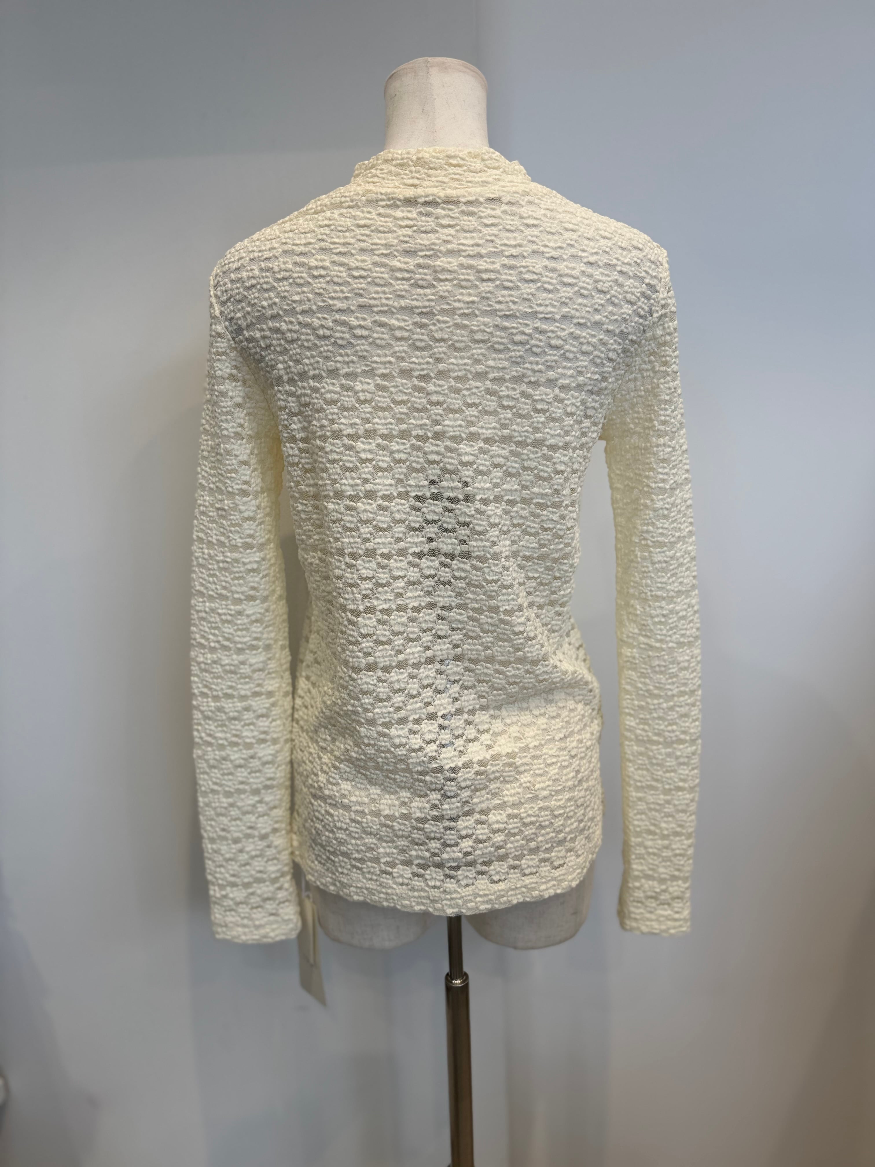 【SELECT】ストレッチレースプチハイネックPO 25-0685