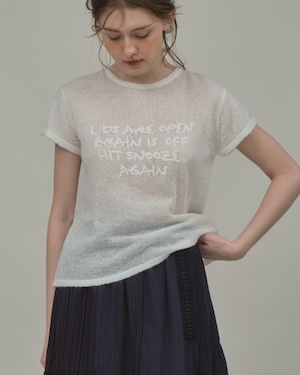 【nap】Fuzzy Snooze Knit  /  ナップ ファジースヌーズニット
