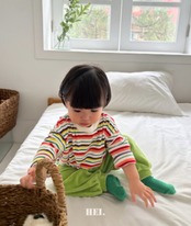 韓国子供服 / 26Autumn / 〖取寄〗Hei / ぽんぽんパンツ / キッズ服 / カラフル服 / 秋服 *XS~XL*