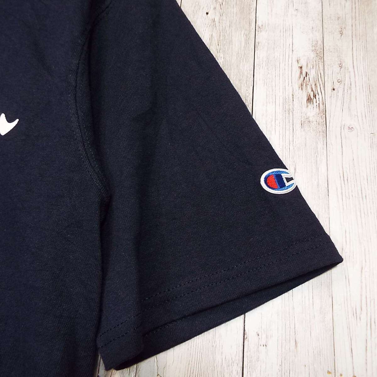 復刻バータグ】Champion チャンピオン ブランドロゴ プリント 半袖T