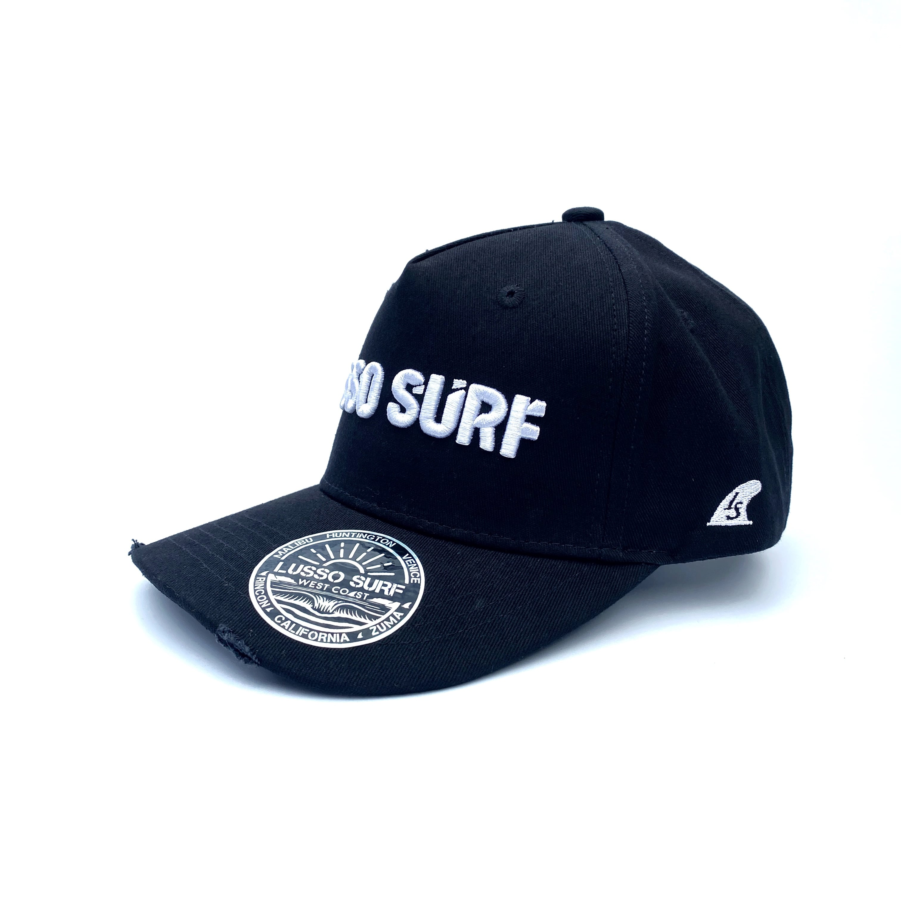 正規品☆LUSSO SURF 刺繍ボアパーカー　Sサイズ☆ベアフット Ron Herman - 春コーデ☆LUSSO SURF LA刺繍ボアパーカー ネイビー S