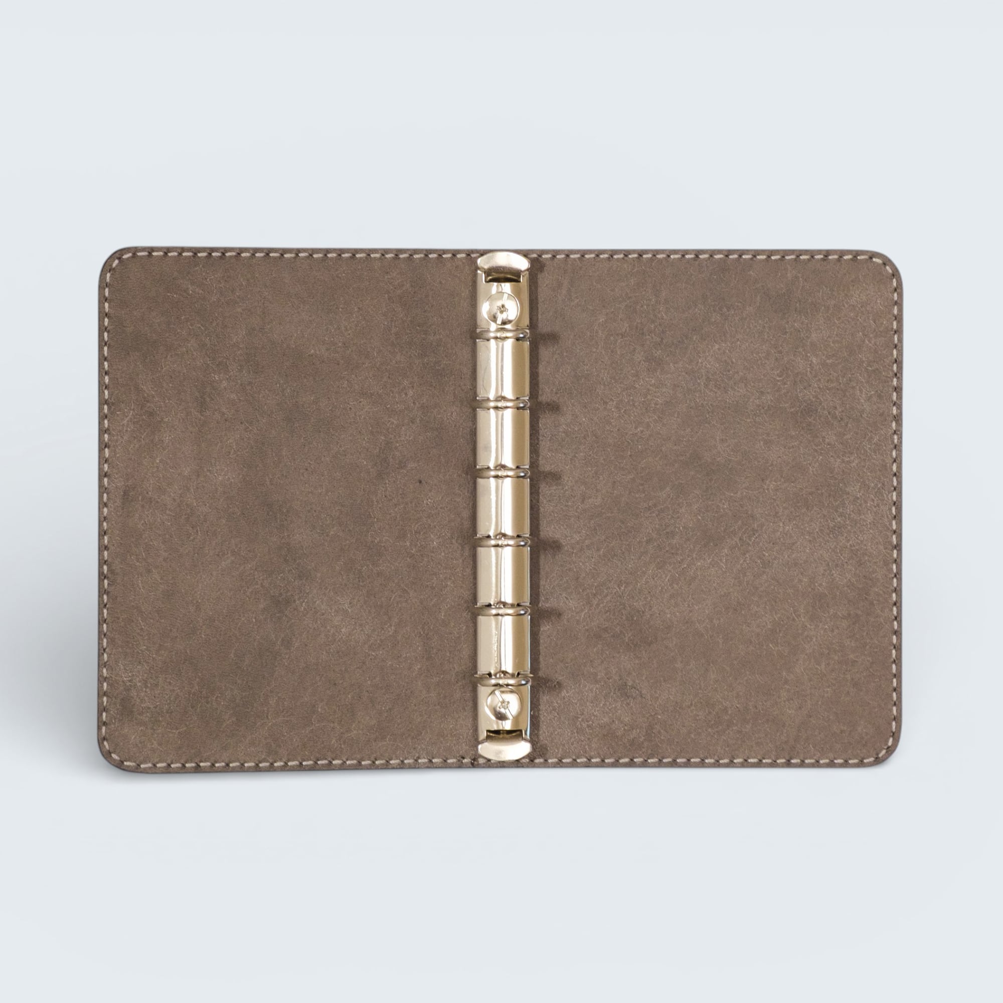 システム手帳カバー ミニ6 （グレー） | andloom（アンドルーム