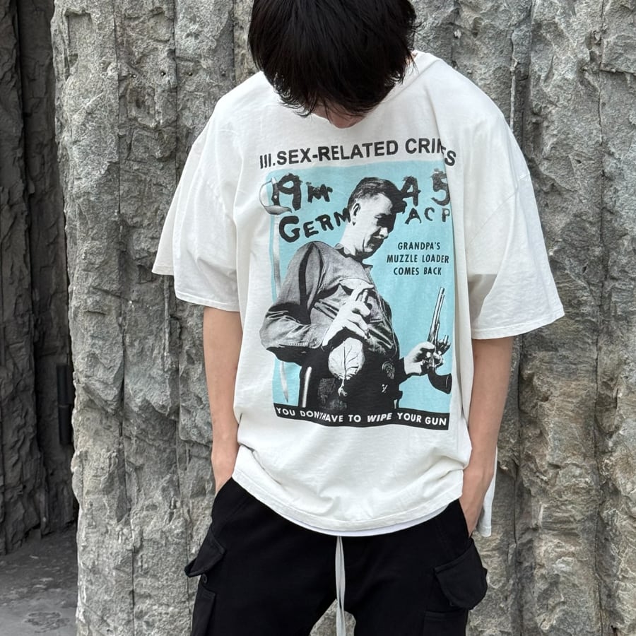 Enfants Riches Déprimés Tシャツ Enfants Riches Déprimés オーバーサイズTシャツ ブラック