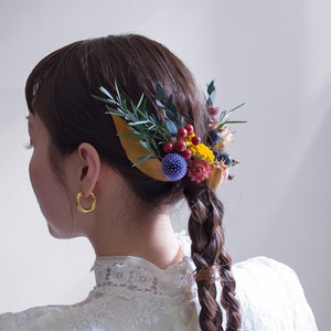 order made / hair flower piece