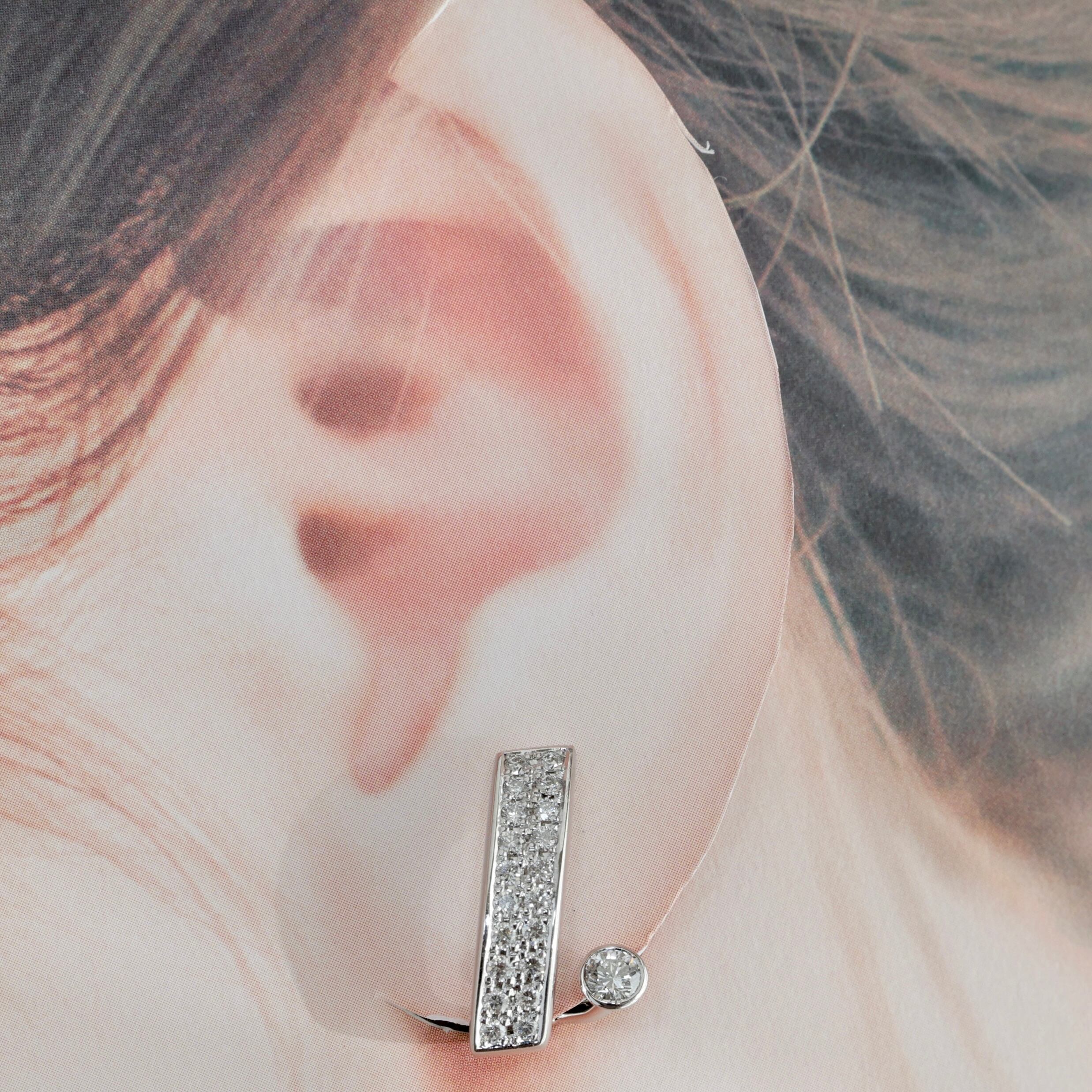 Pt900 小寺智子 ダイヤモンド 0.84ct イヤリング TOMOKO KODERA 