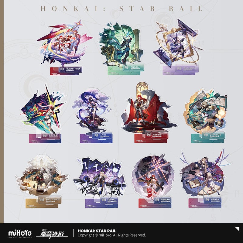 崩壊スターレイル 知恵運命シリーズ アクリルスタンド 姫子 ヘルタ