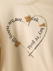 BEATRICE(キラキラ刺繍モチーフTシャツ)