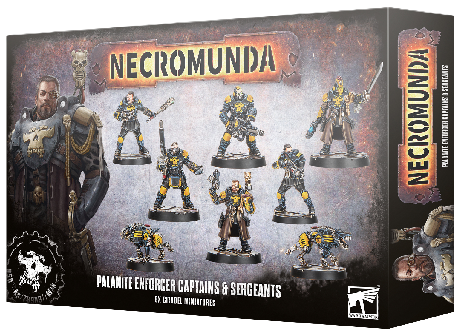 【取寄せ】ネクロムンダ:パラタイン・エンフォーサー・キャプテン&サージェント PALANITE ENFORCER CAPTAINS & SERGEANTS