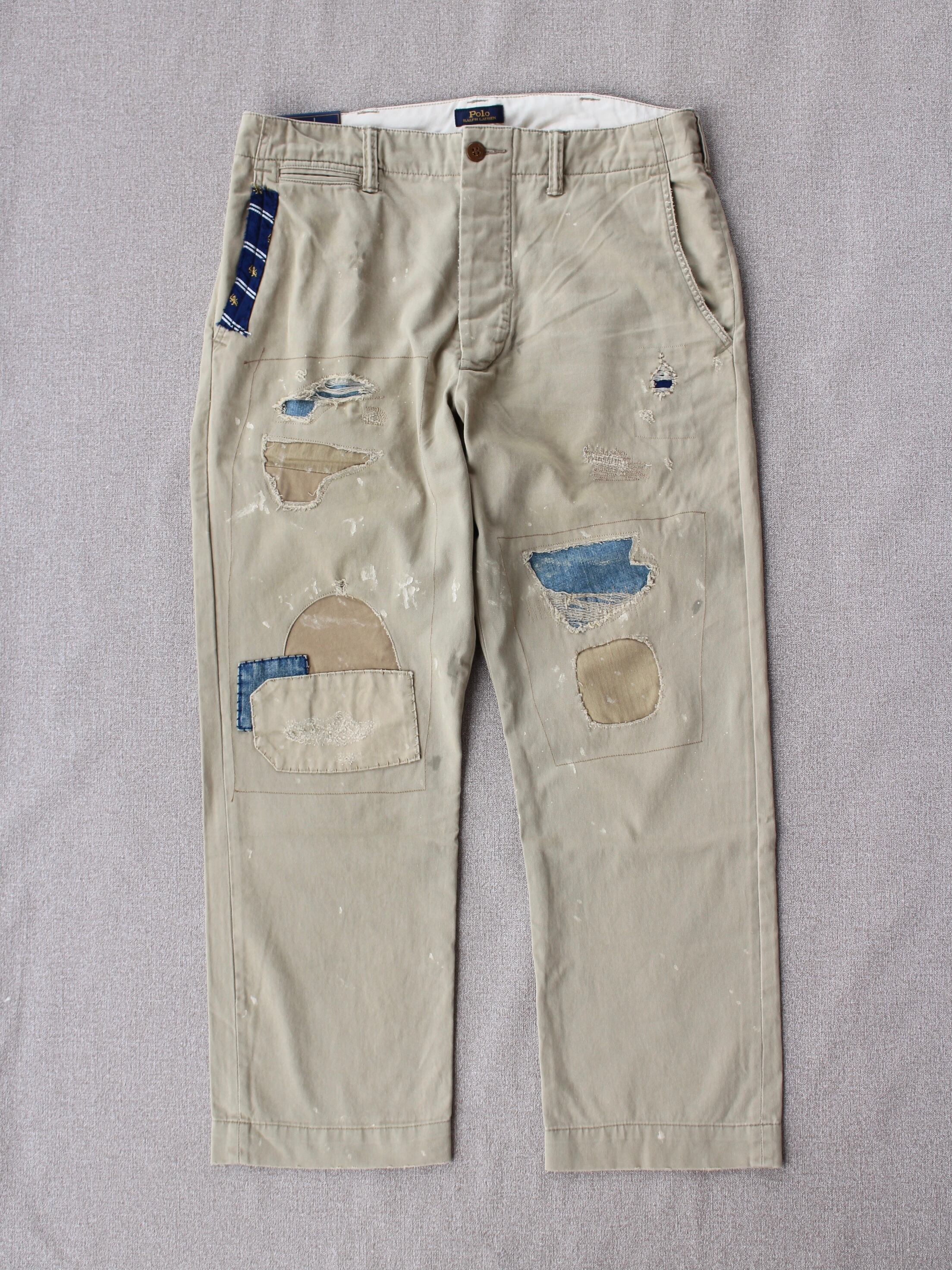 wanhoop Jurassic Park Tegenhanger POLO Ralph Lauren【DISTRESSED STRAIGHT-LEG CHINOS】 | LARGE LAB TOWN wanhoop Jurassic Park Tegenhanger POLO Ralph Lauren【DISTRESSED STRAIGHT-LEG CHINOS】 | LARGE LAB TOWN
