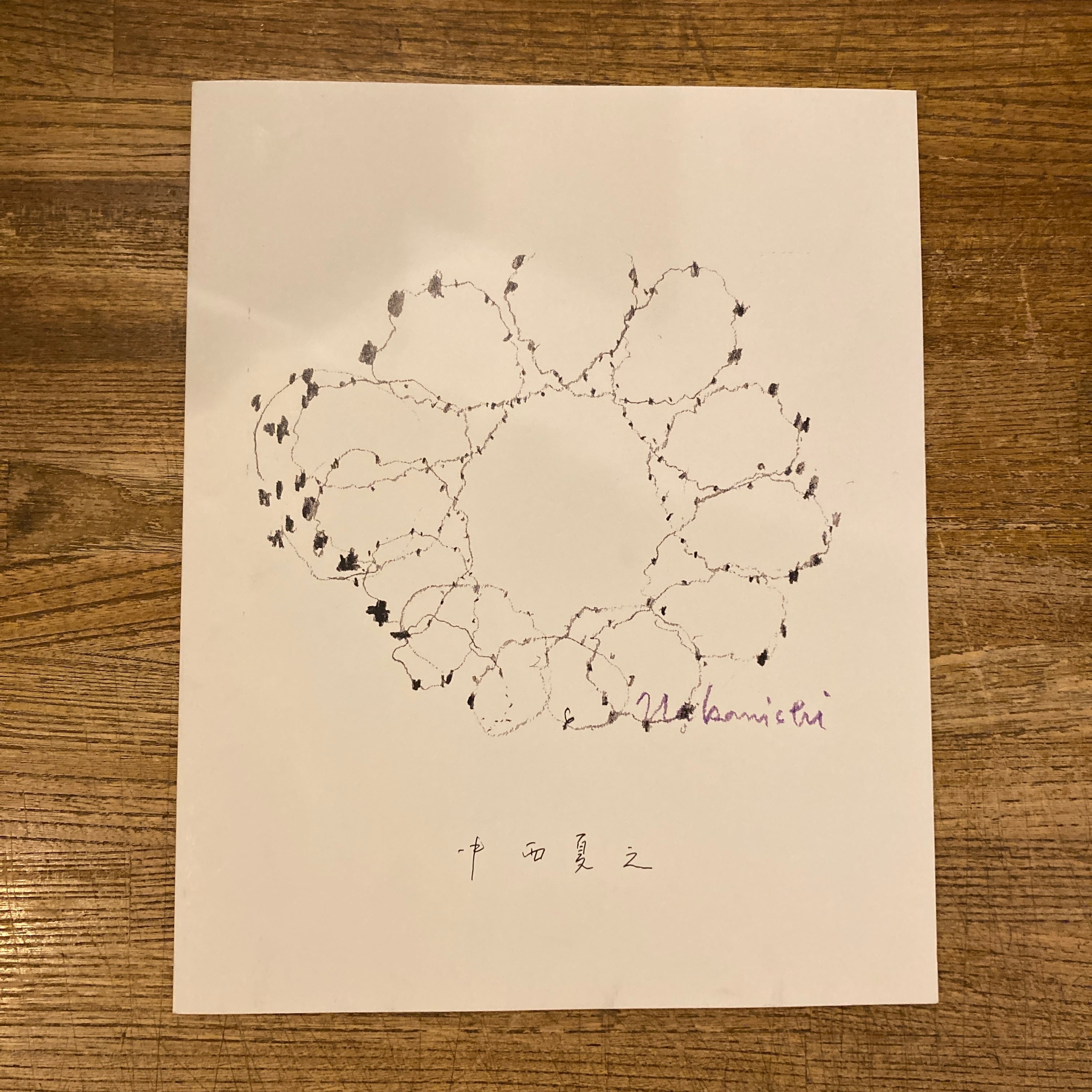 Natsuyuki Nakanishi works on paper 2009-2014 / 中西夏之、林道郎 | 百年