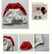 韓国子供服 / O.O.O / アルバスカート / 秋服 *XS~XL*