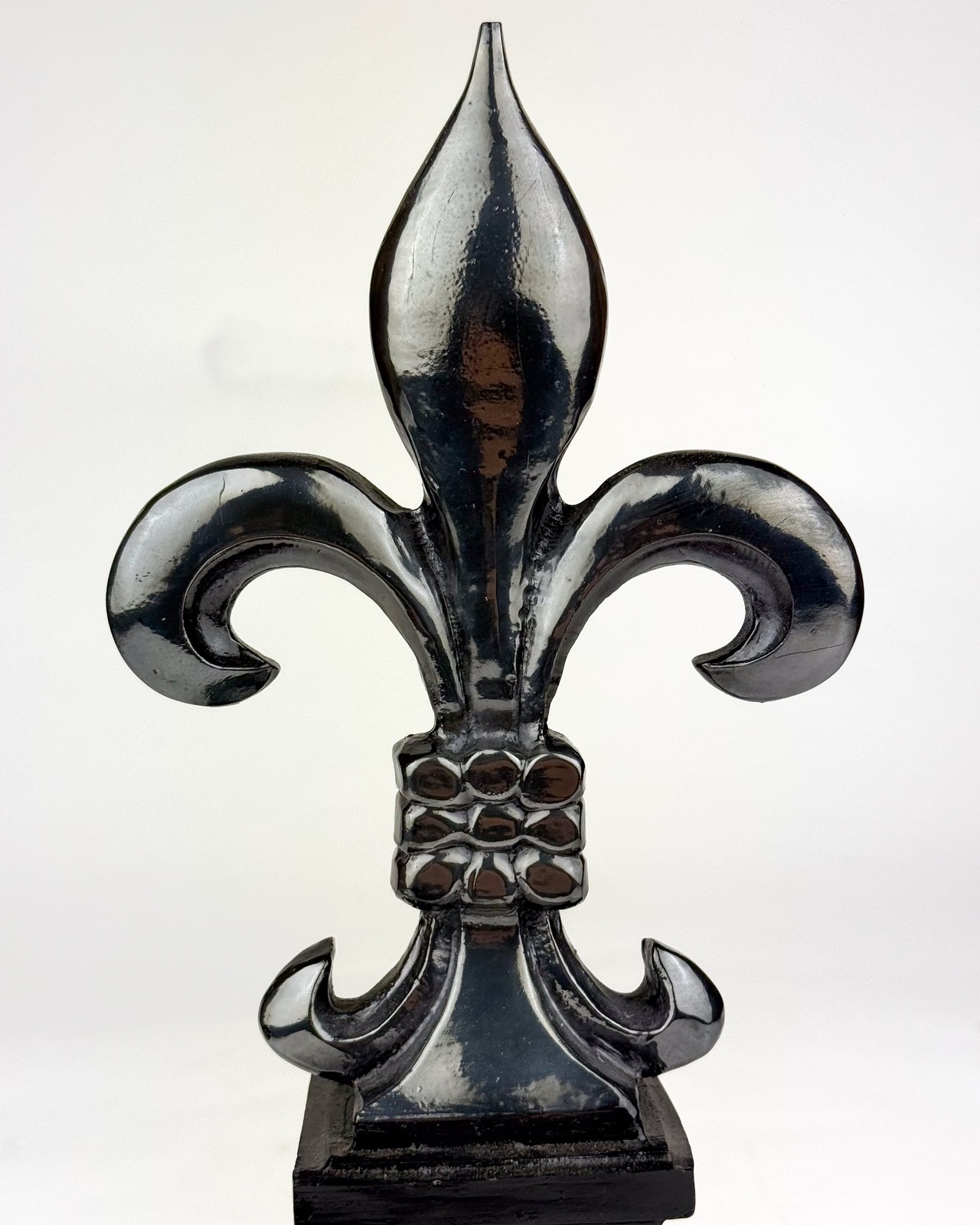 ヴィンテージ雑貨 フルール・ド・リス（百合紋章）オブジェ ゴールド／シルバー