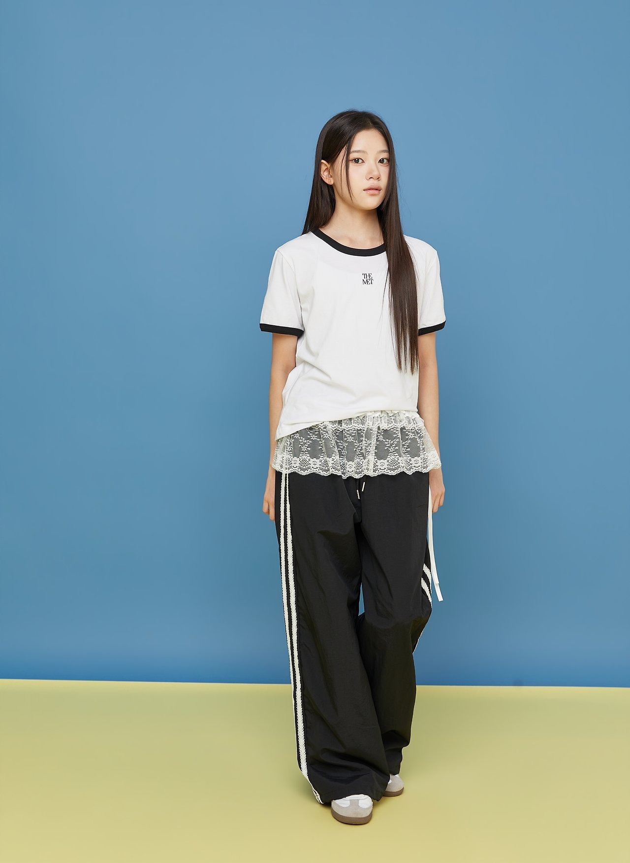 [SEVENTEEN] Lace Two-way Pants / [세븐틴] 레이스투웨이바지