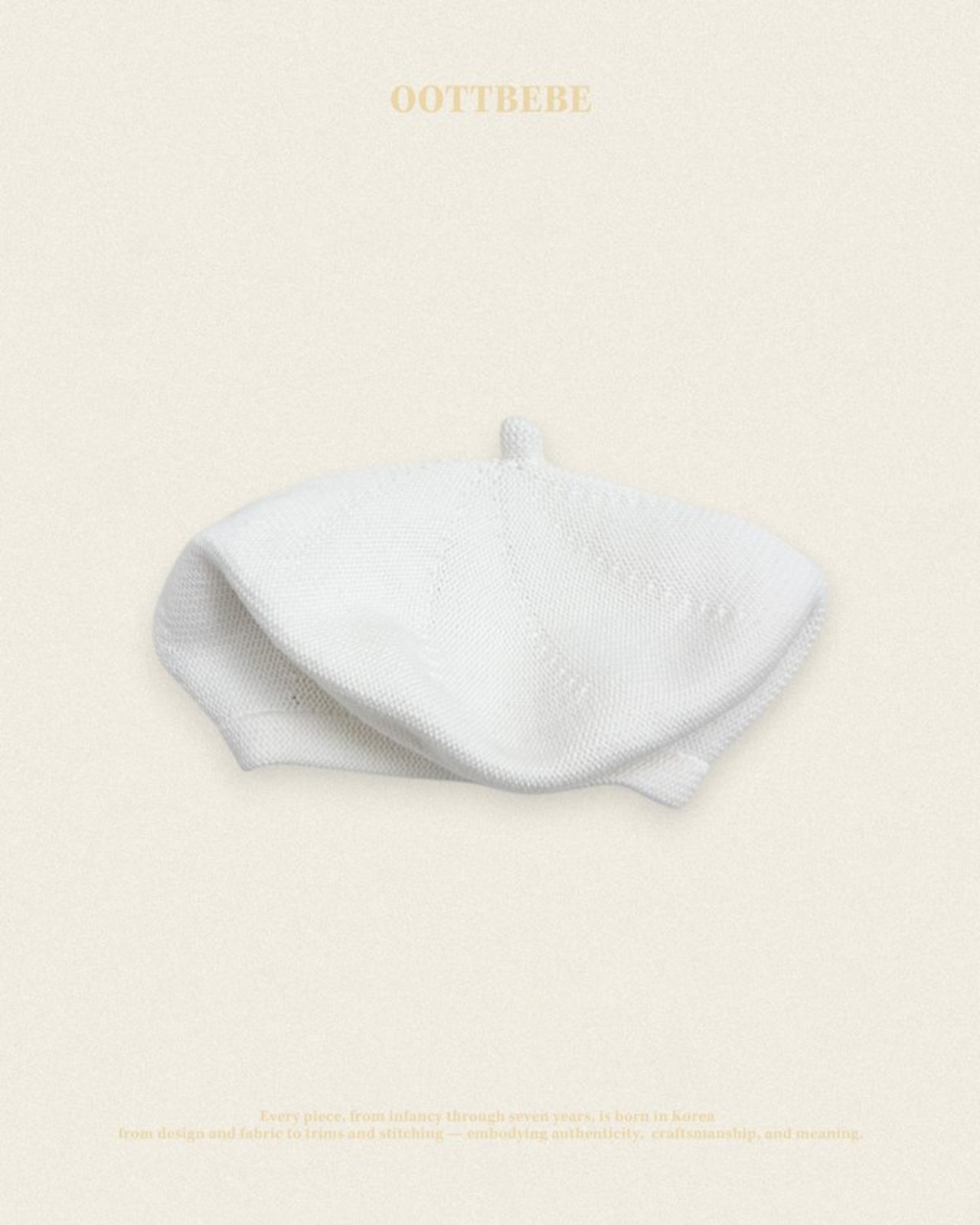 [oottbebe] Tonton beret / [오뜨베베] 톤톤베레모