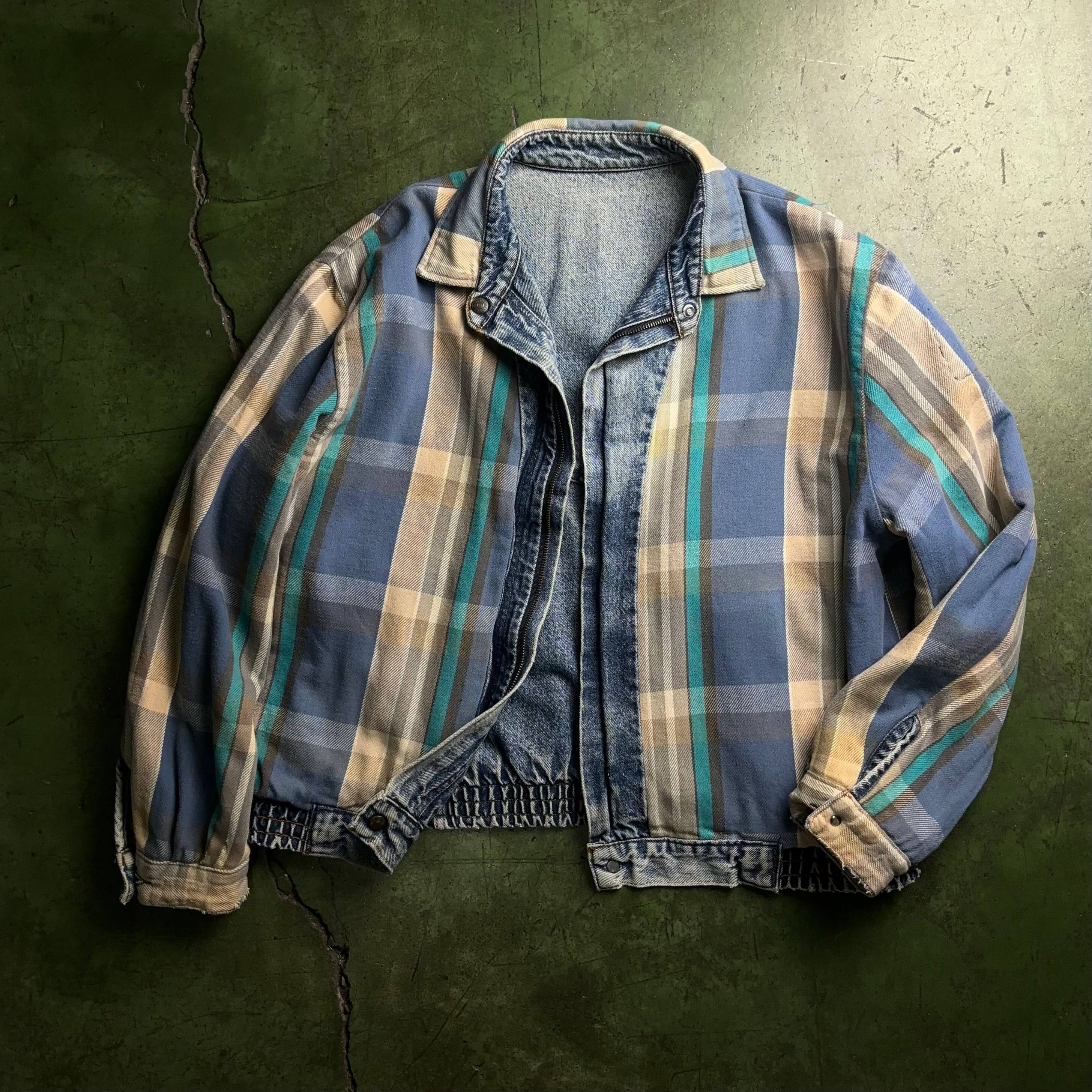 90's~ LEVI'S BigTags Lined Denim Jacket A-2 Type SIZE L 90 90's~ LEVI'S BigTags Lined Denim Jacket A-2 Type SIZE L 90