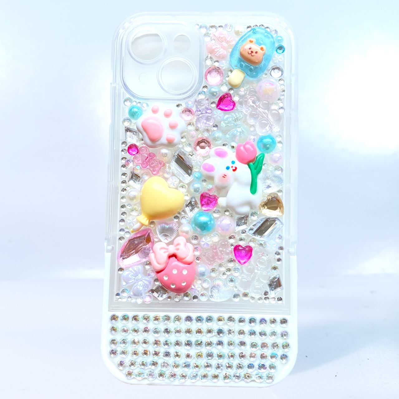 iPhone 16E デコ電 地雷ケース iPhone14.15ケース iPhone16ケース デコ