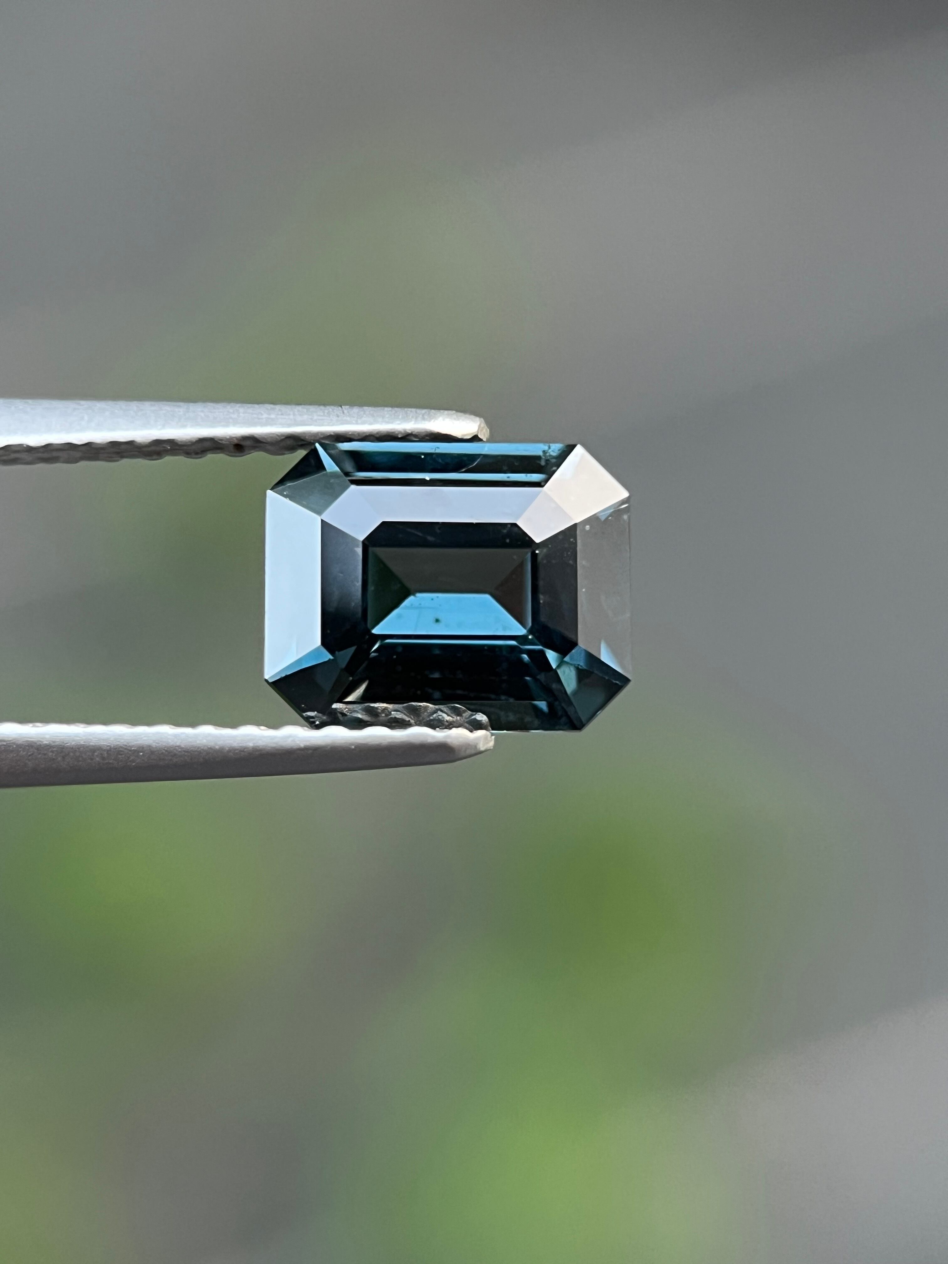 ブルースピネル1.09ctNatural blue Spinel 日本宝石ソー付 【公式通販】
