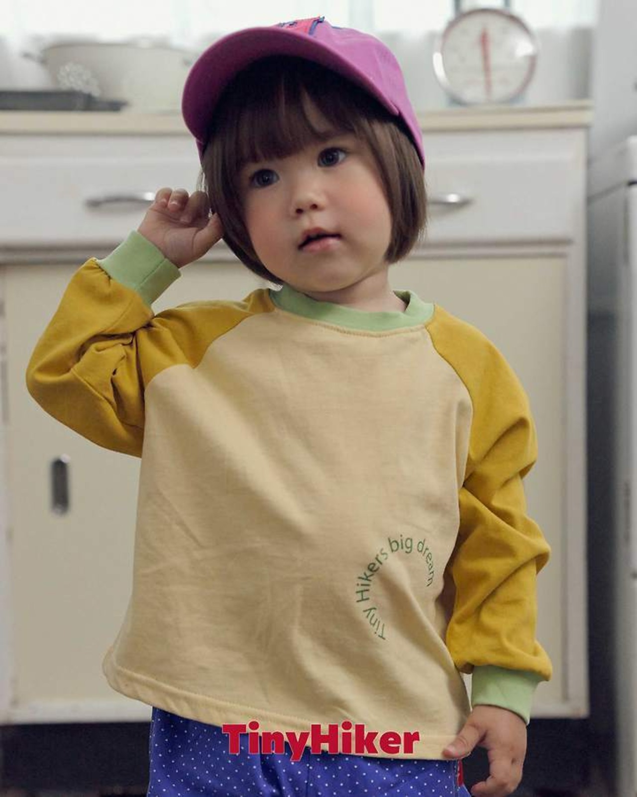 韓国子供服 / TinyHiker / 26Autumn / ビッグシルエットラグラン Tシャツ / 秋服 *XS~XL *