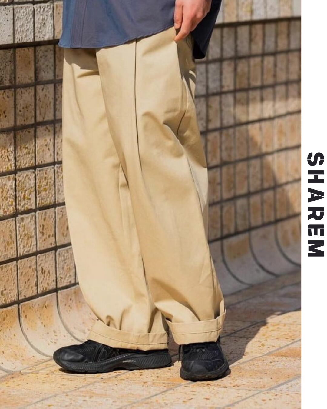 loose casual pants B0172