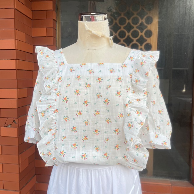 【sale】floral blouse
