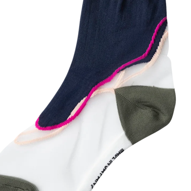 TRICOTÉ / curve line socks TR41SO066