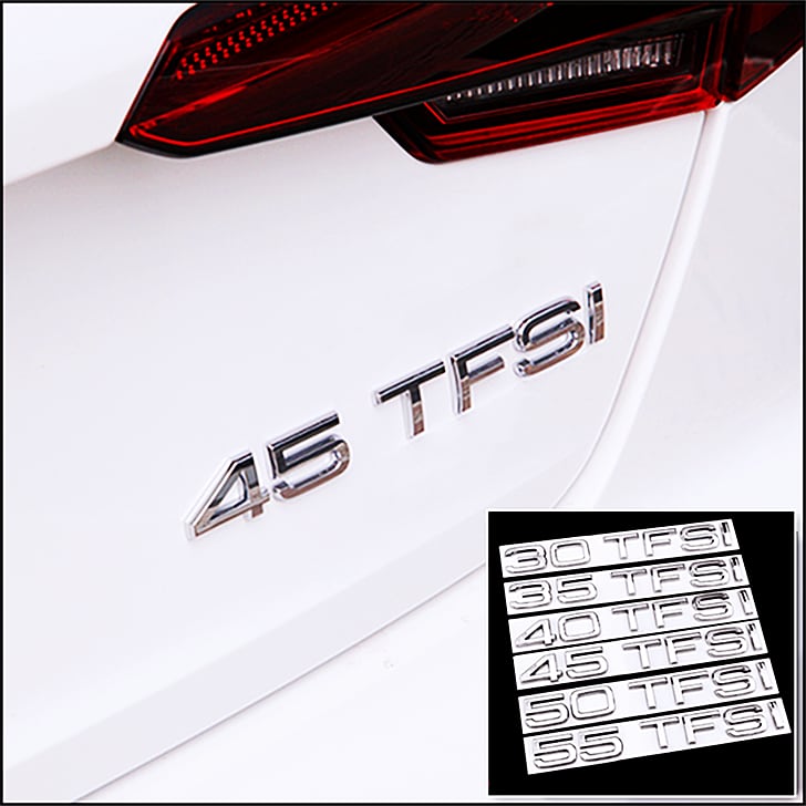 アウディ ABT エンブレム リア Audi アプト ロゴ バッジ 3D ３色選択可能 ドレスアップ パーツ