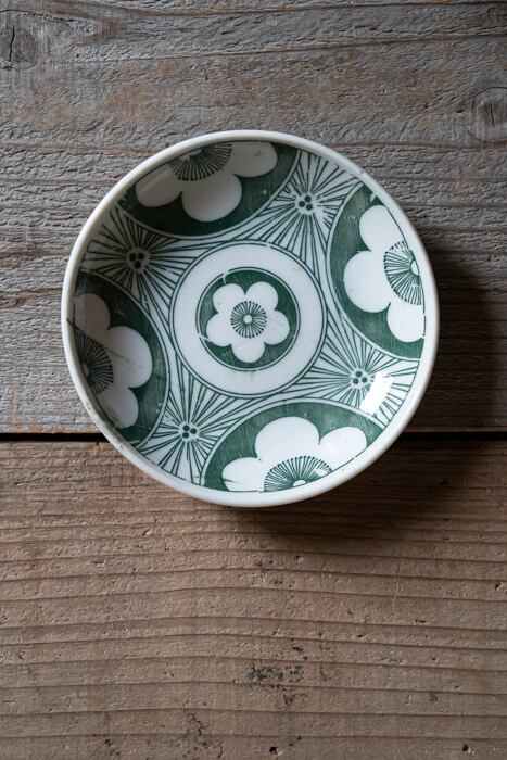 緑の印判（4種5客セット）-127 | 絢美堂