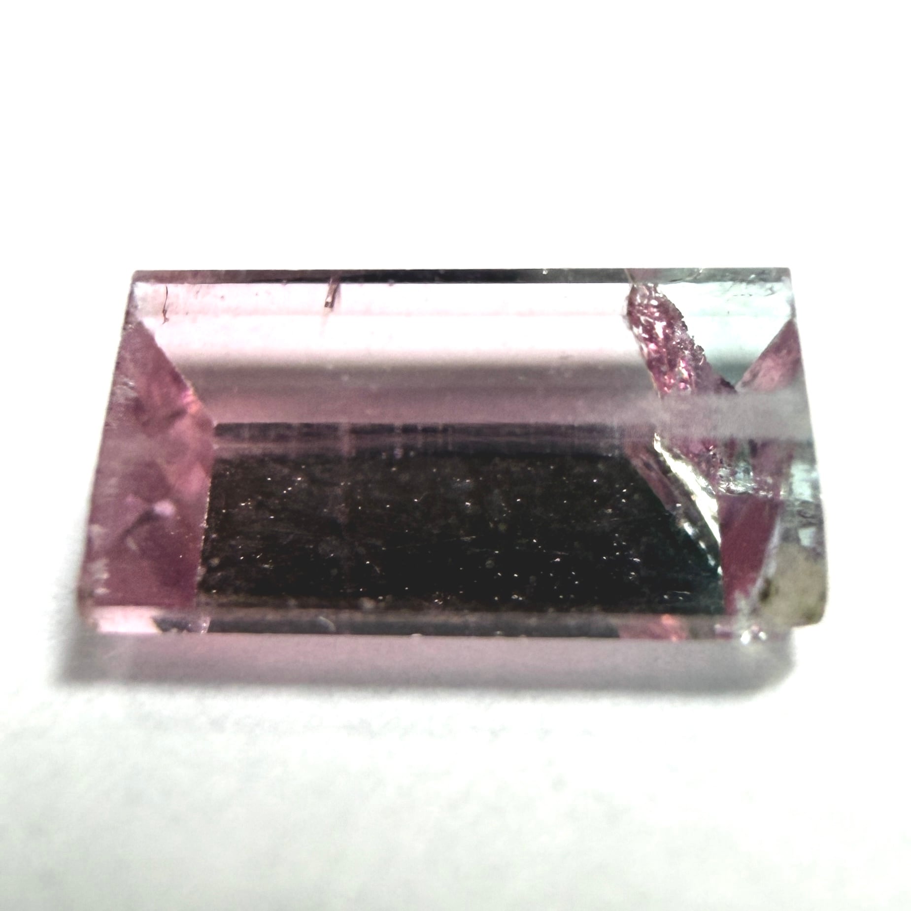 A608 天然バイカラートルマリン 0.890ct | Petal Gem