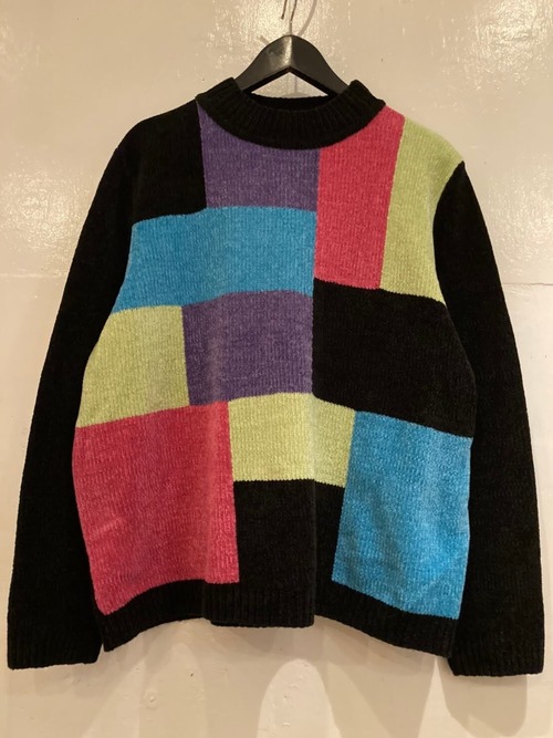 ALFRED DUNNER　パネルニット