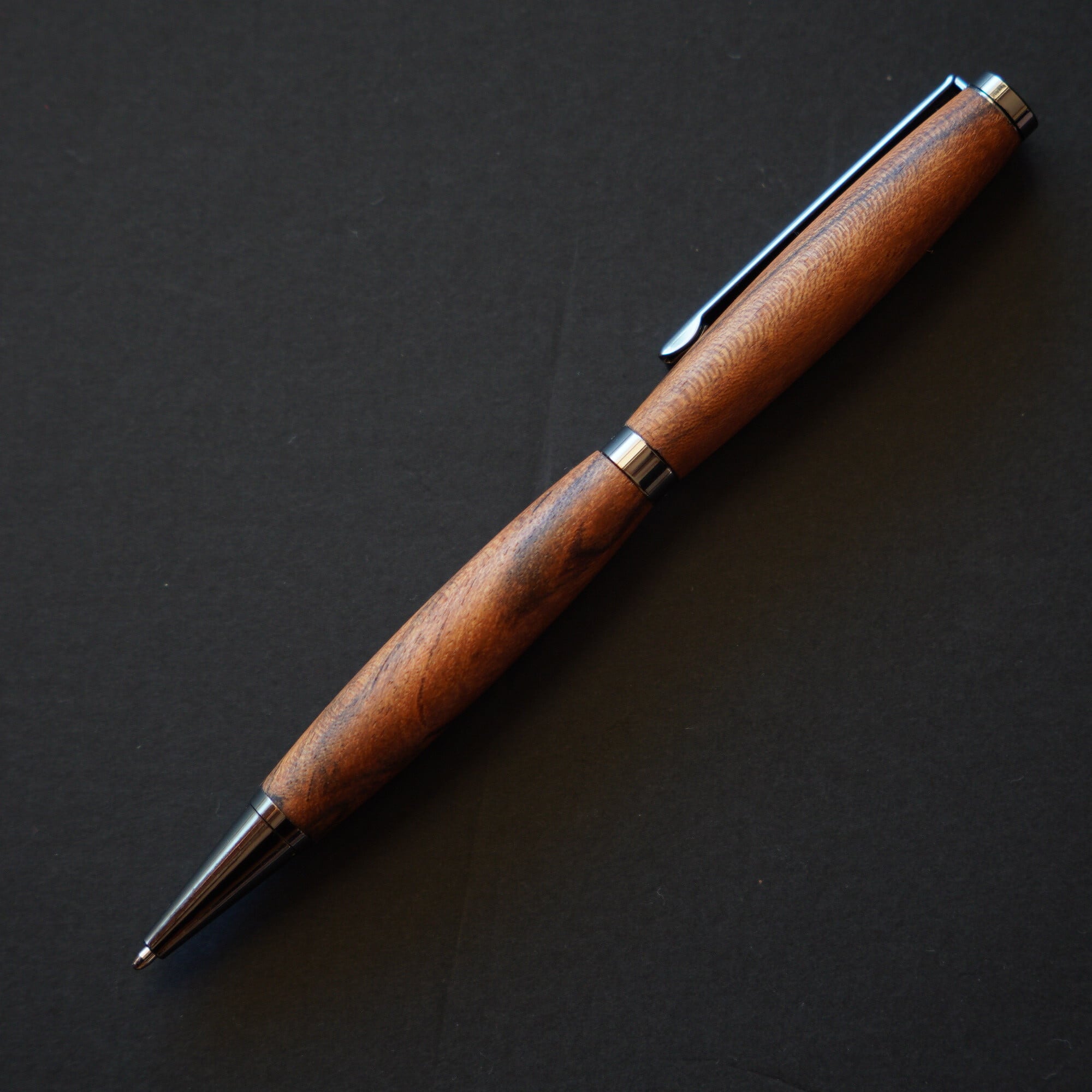 埋れ木オーク ボールペン | Bog Oak Twist Pen | キャムズクラフト