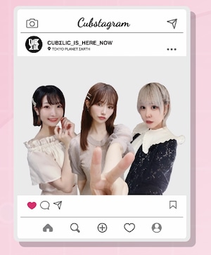 インスタ風アクリルカード