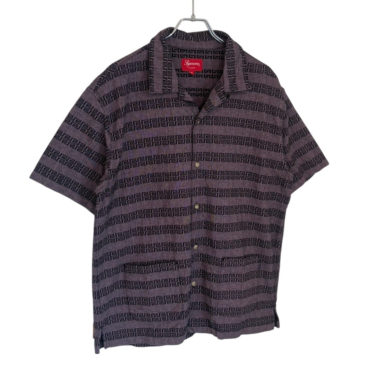 半袖シャツ supreme M supreme シュプリーム 半袖シャツ M 開襟 総柄 | 古着屋SAKASHITA