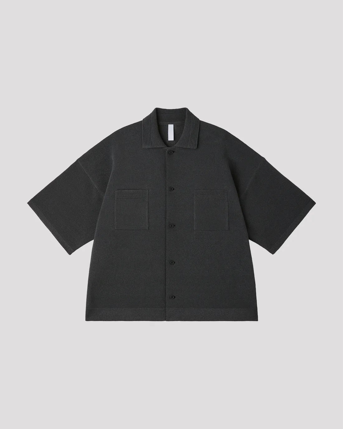 CFCL】WASHI SHORT SLEEVE SHIRT SMOKEY BLACK | idealclasse