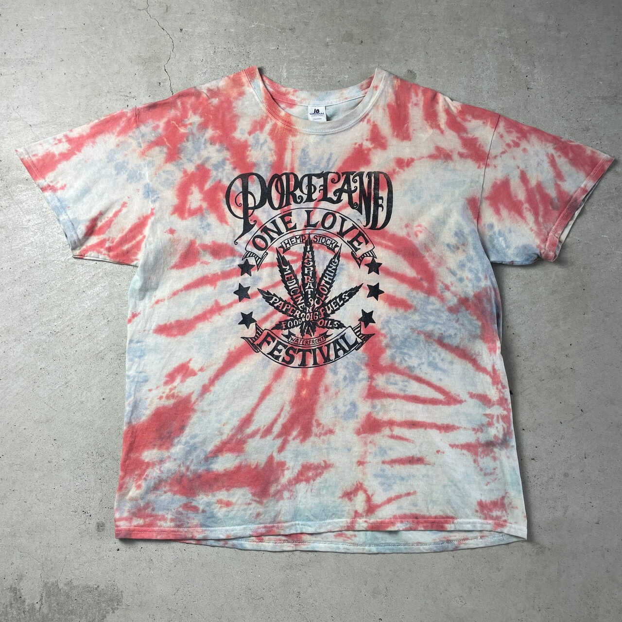 PORTLAND ONE LOVE FESTIVAL イベント アート タイダイ染め マリファナ 