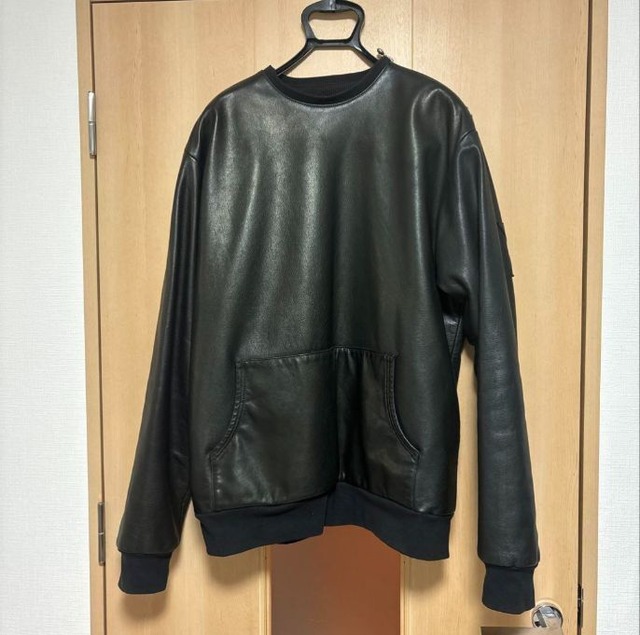 CHROME HEARTS クロムハーツ レザー ジャケット 星形ワッペン 