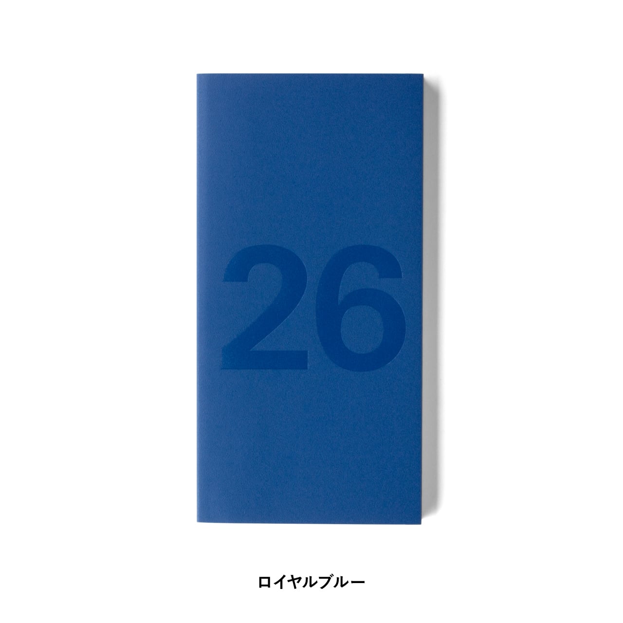 Compact Diary 2026 Royal blue／Frost white【ANGERS Original