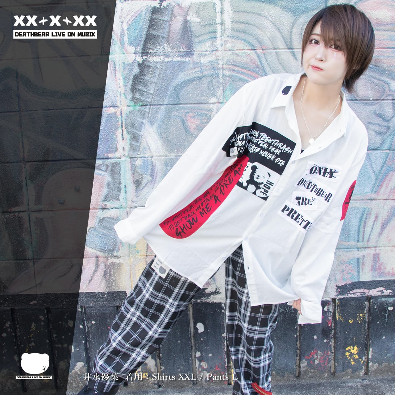 ANARCHY GAUZE SHIRTS】アナーキーPUNKガーゼシャツ | DEATHBEAR LIVE